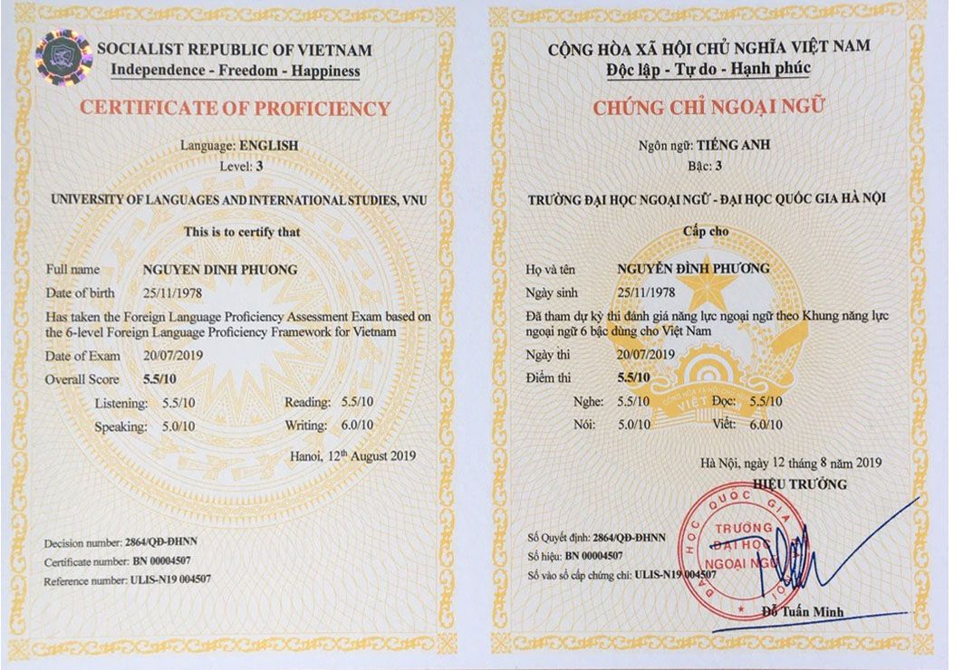 Tìm hiểu về bằng b1 tiếng anh